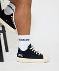 Secret Rodeo Socks - White