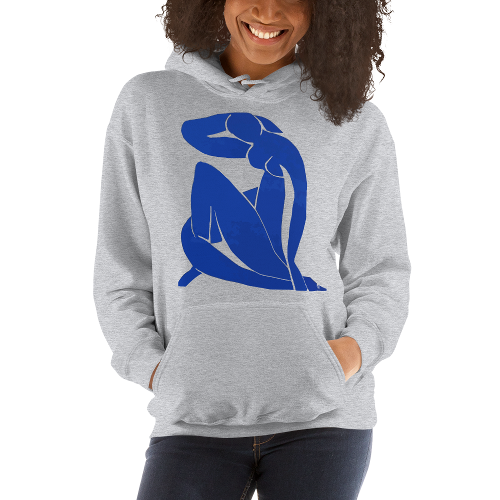 Henri Matisse Blue Nude 1952 Artwork Unisex Hoodie