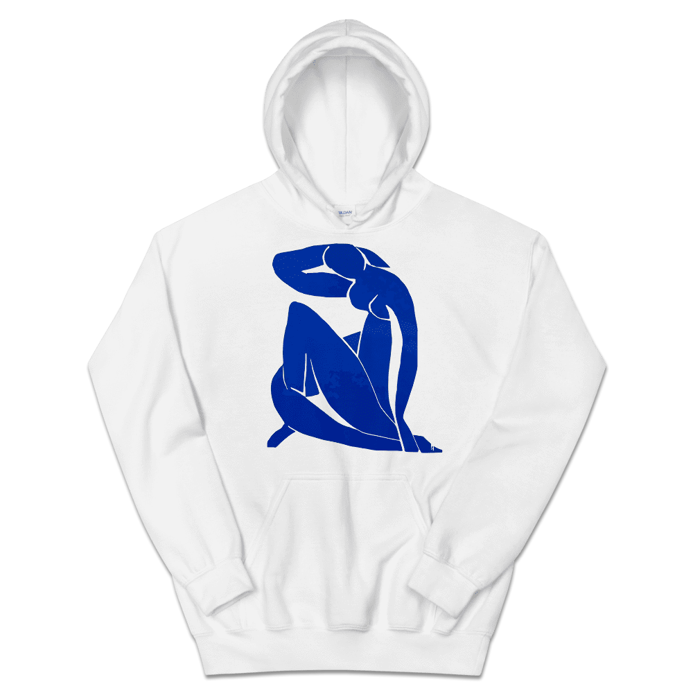 Henri Matisse Blue Nude 1952 Artwork Unisex Hoodie