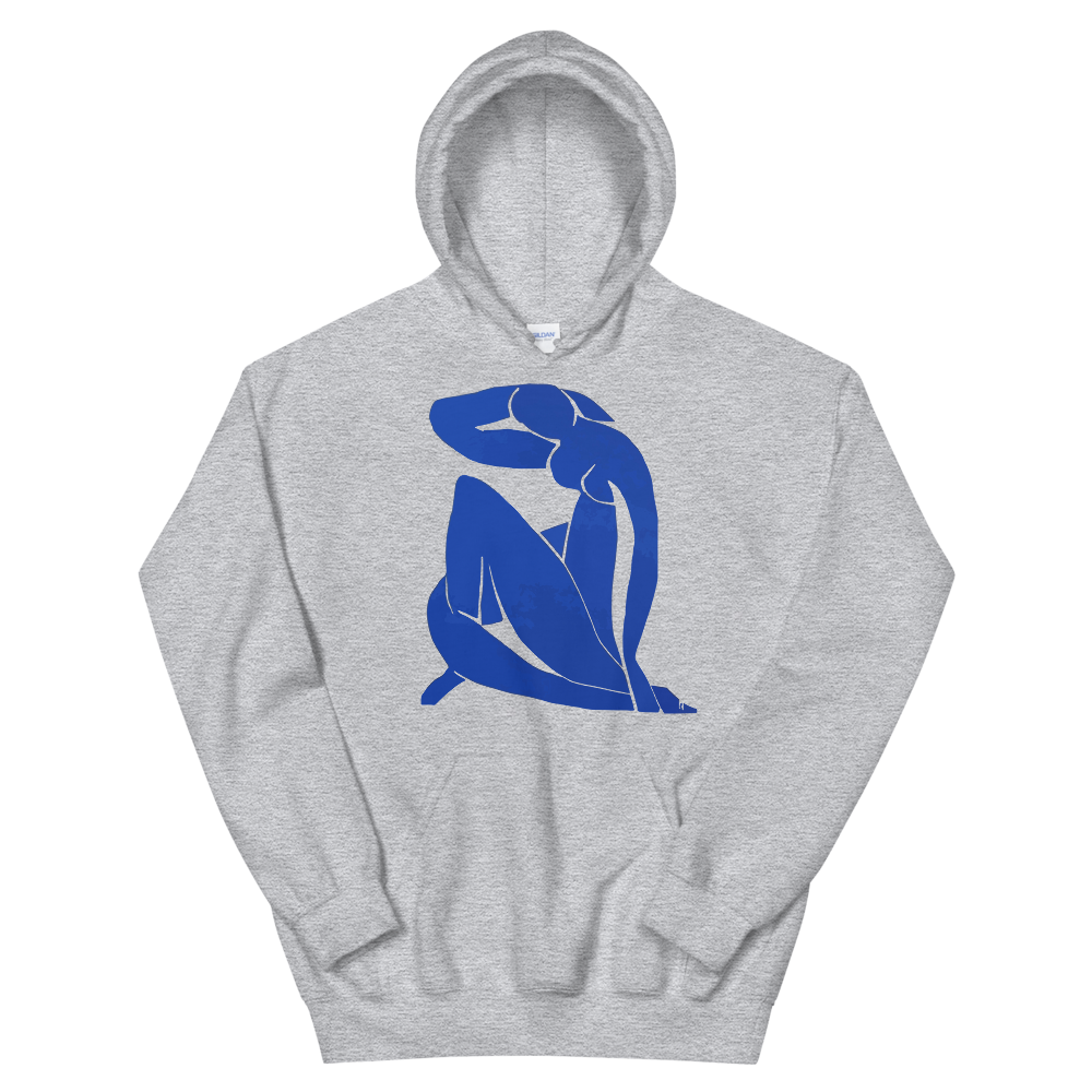 Henri Matisse Blue Nude 1952 Artwork Unisex Hoodie