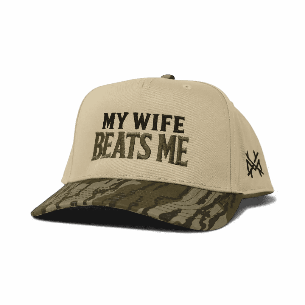 My Wife Beats Me Snapback Hat