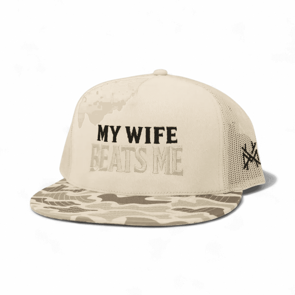 My Wife Beats Me Snapback Hat