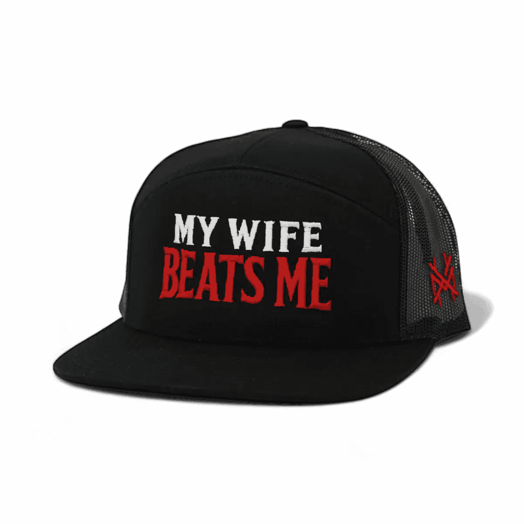 My Wife Beats Me Snapback Hat