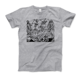 Wolgemut Dance of Death from "The Nuremberg Chronicle", 1493 t-shirt