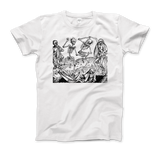 Wolgemut Dance of Death from "The Nuremberg Chronicle", 1493 t-shirt